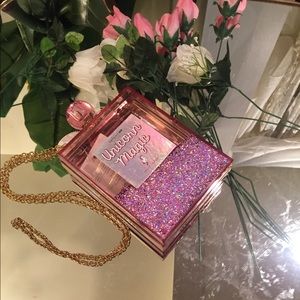 Skinny DIP Unicorn magic Transparent purse